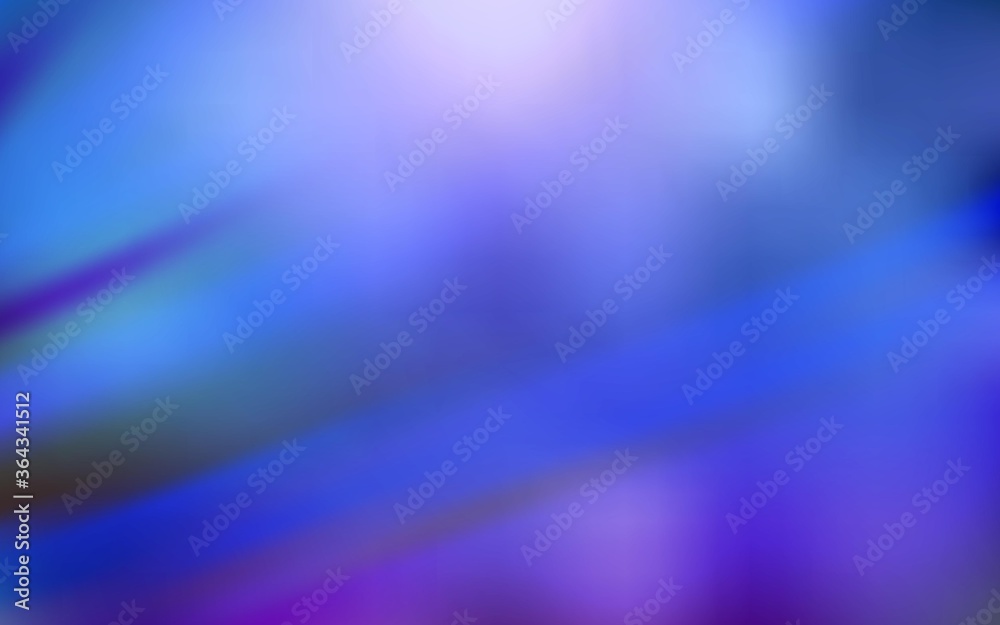 Light BLUE vector blurred bright template. Glitter abstract illustration with gradient design. Blurred design for your web site.