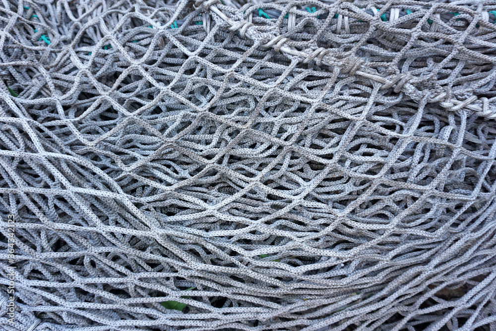 Old fishing nets.