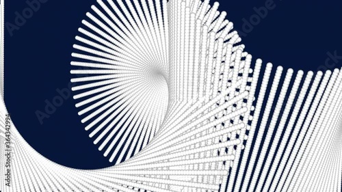 abstract white spiral background