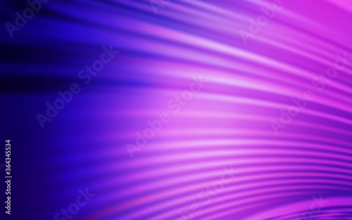 Light Purple, Pink vector layout with bent lines. Colorful abstract illustration with gradient lines. Abstract style for your business design.
