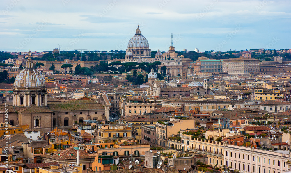 Rooftop View of Rome