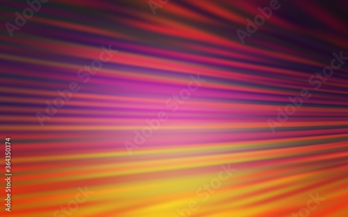 Light Pink, Yellow vector texture with colored lines. Shining colored illustration with sharp stripes. Template for your beautiful backgrounds.