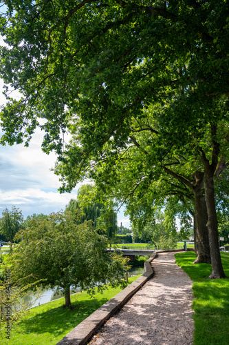 Views of little ancient town with big history Buren  Gelderland  Netherlands