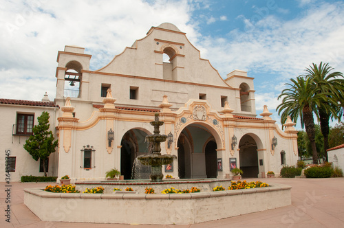 The San Gabriel Roman Catholic mission and a historic landmark in San Gabriel, CA
