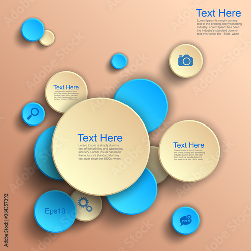 Abstract geometric background, Design, website