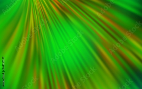 Light Green, Yellow vector blurred bright template. Colorful abstract illustration with gradient. Completely new design for your business.