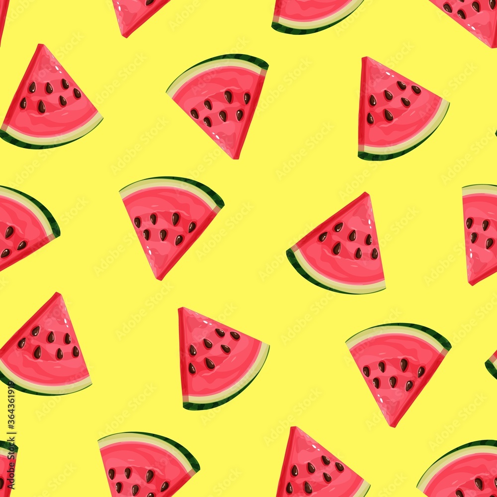 Watermelon seamless pattern Watermelon seamless pattern