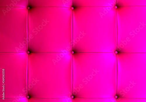 Texture of Pink leather of sofa background