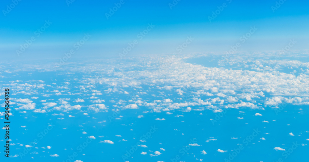 Cumulus clouds in blue sky Cumulus clouds in blue sky