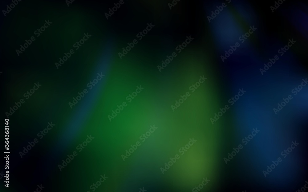 Dark BLUE vector abstract bright pattern. New colored illustration in blur style with gradient. New way of your design.