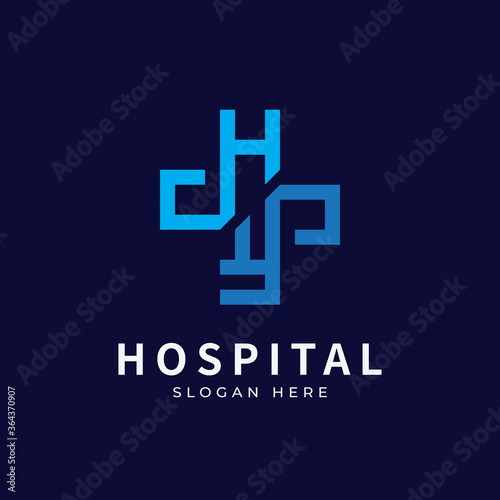 Free Download Health logo with initial letter H K, K H,H K logo designs concept. Medical health-care logo designs template. - GFXLoad