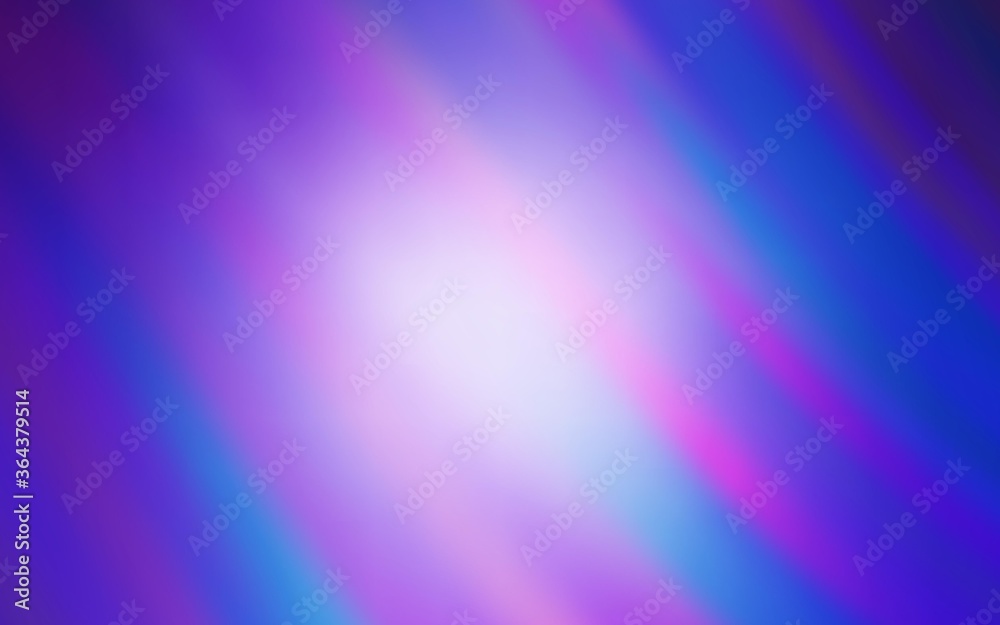 Light Pink, Blue vector background with stright stripes. Lines on blurred abstract background with gradient. Template for your beautiful backgrounds.
