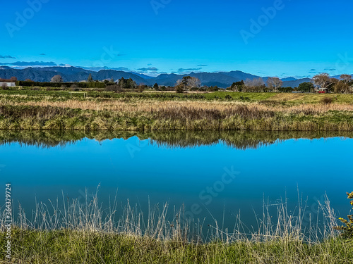 Motu Trail Cycle Way on the eastern Bay of Plenty/Eastland region of New Zealand, Opotiki. photo