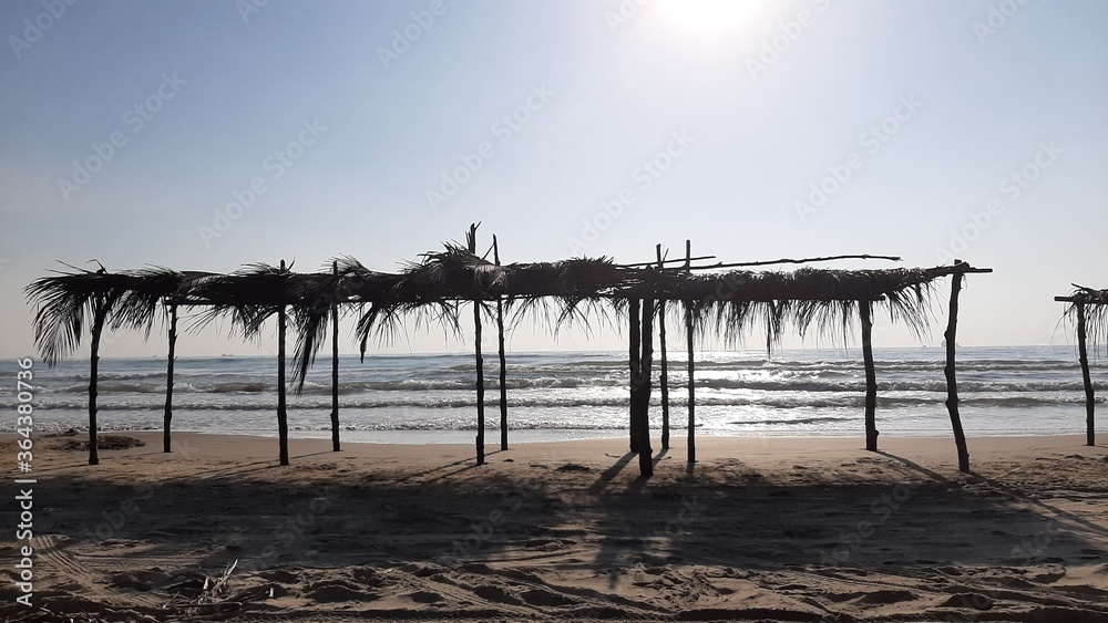 Obraz premium beach at sunset