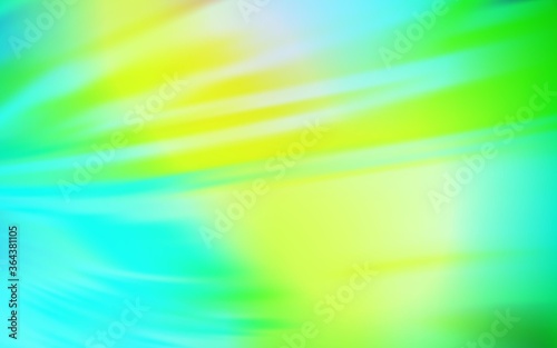 Light Blue, Green vector blurred bright texture. Colorful illustration in abstract style with gradient. Blurred design for your web site.