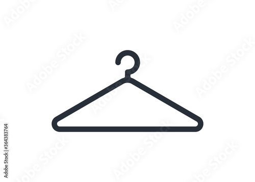 Fotografie, Obraz Hanger icon isolated on white background
