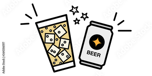 オンライン飲み会乾杯カンパイのベクターイラストアイコン素材