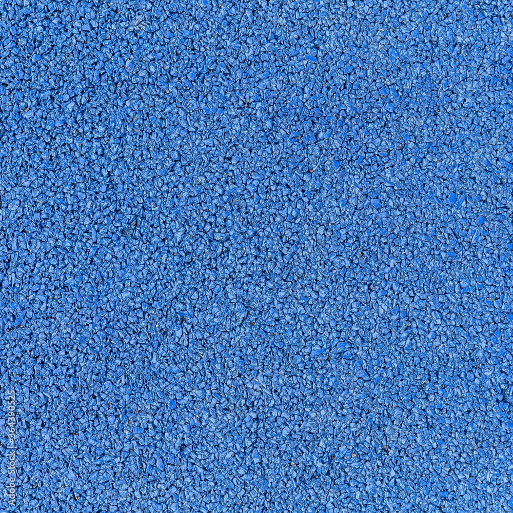 Blue rubber flooring for treadmill flooring on the court texture and seamless background - obrazy, fototapety, plakaty 