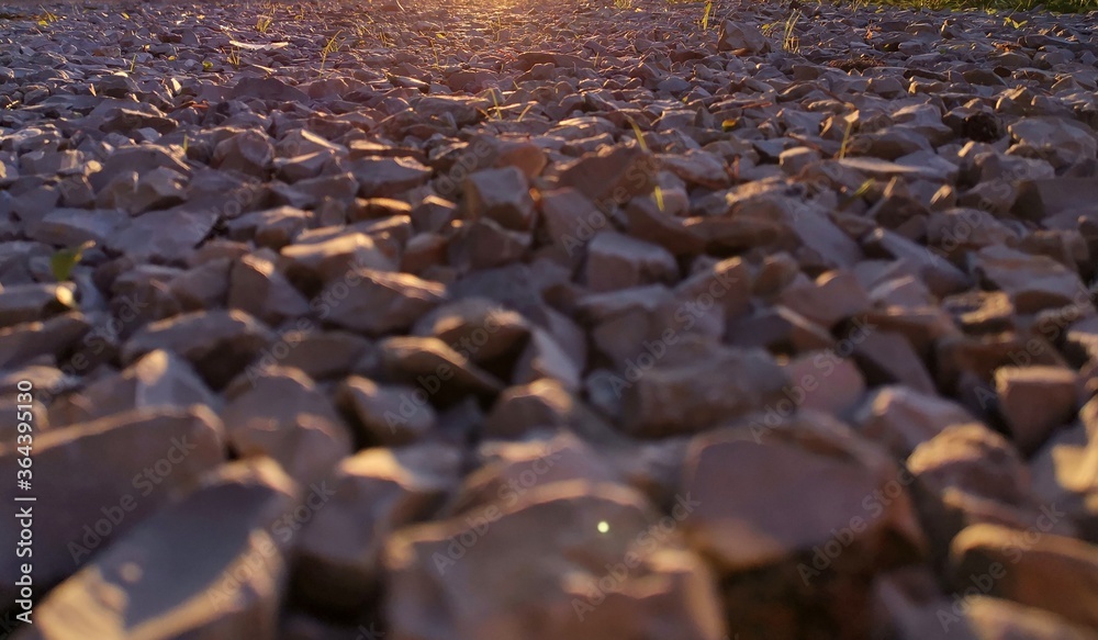 Fototapeta premium pebbles on the beach