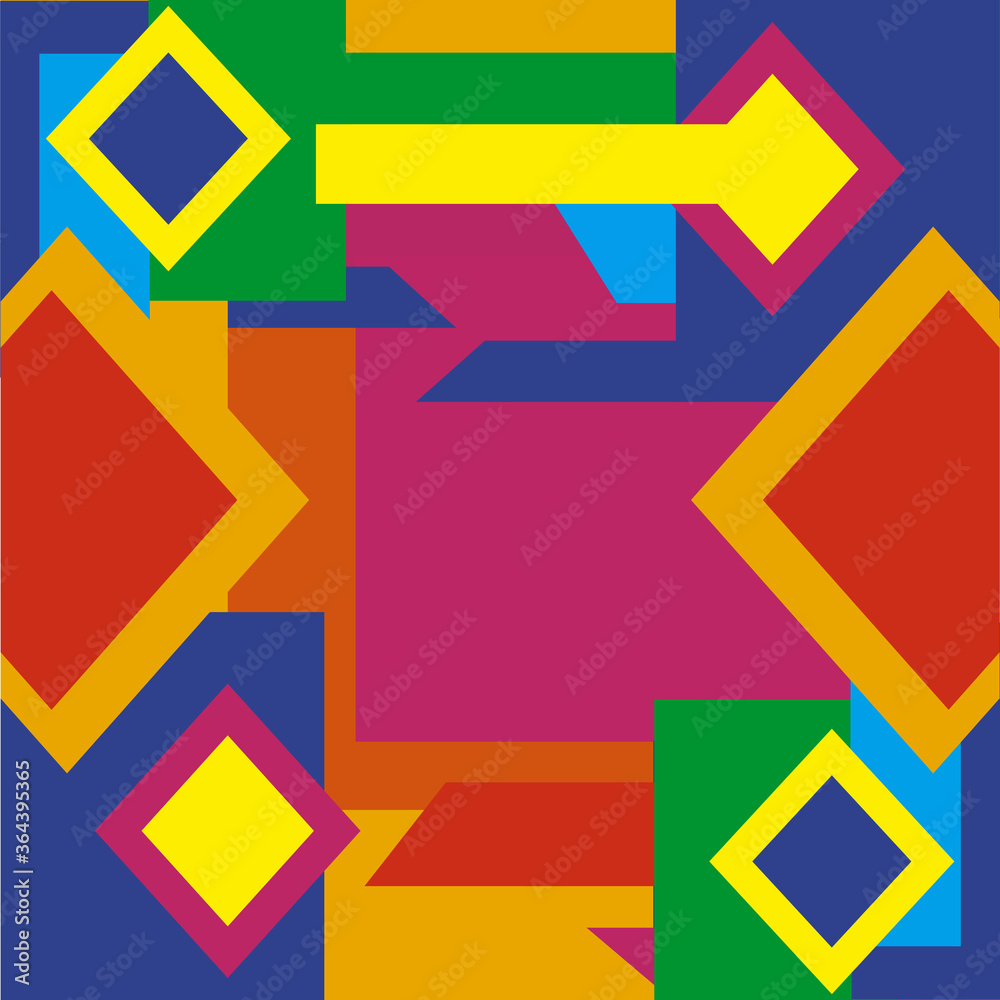 Colorful poster background design template Colorful poster background design template