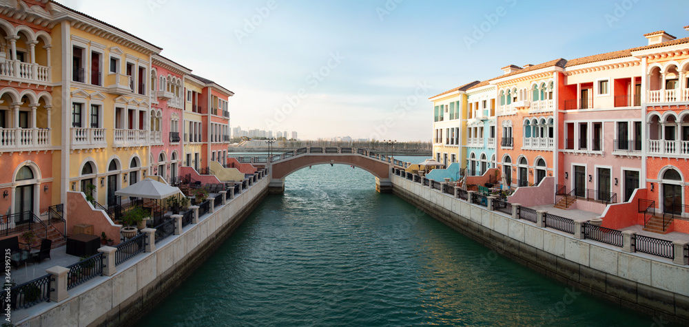 Venice like Qanat Quartier at the Pearl Qatar