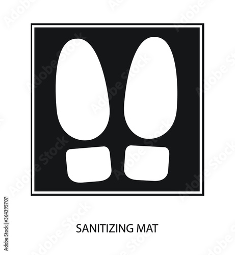 sanitizing mat, disinfection, covid 19, shoe, disinfectant, mat, icon, vector, foot, markings, entrance, button, people, symbol, sign, web, business, internet, 3d, group, blue, person, team, glossy, c