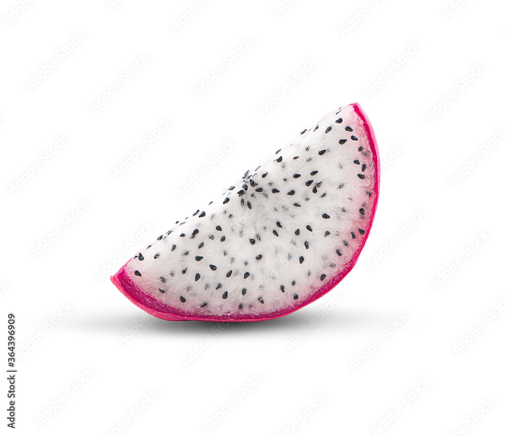Dragon fruit isolated on white background.clipping path. Dragon fruit isolated on white background.clipping path.