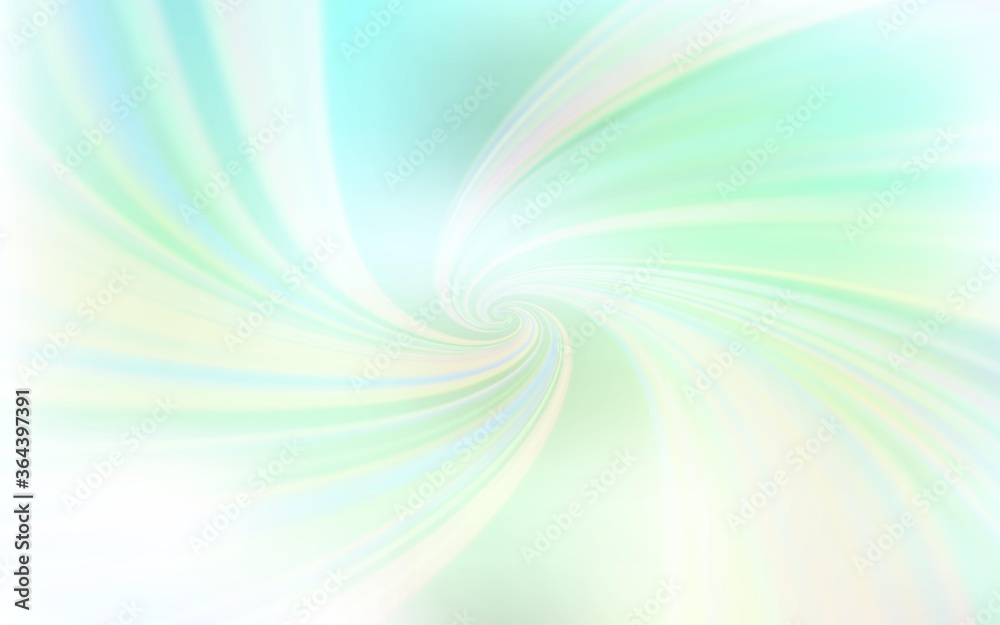 Light Green vector layout with curved lines. Glitter abstract illustration with wry lines. A completely new design for your business. Light Green vector layout with curved lines. Glitter abstract illustration with wry lines. A completely new design for your business.
