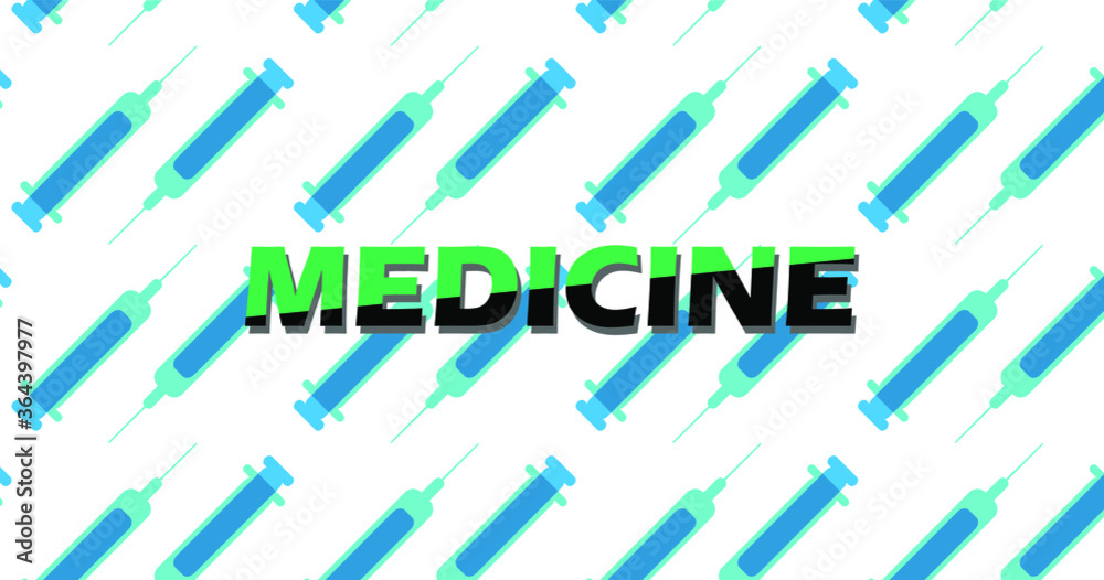 medical syringes background. illustration medical syringes background. illustration
