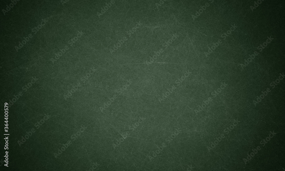 Fototapeta premium Elegant dark emerald green background with black shadow border and old vintage grunge texture design 