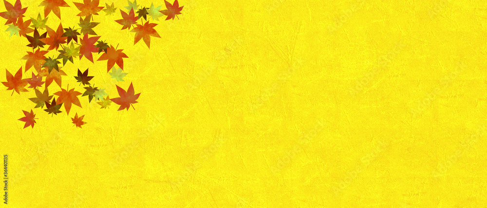 金色のテクスチャー背景と紅葉
Autumn leaves material.
Traditional material on golden background. 金色のテクスチャー背景と紅葉
Autumn leaves material.
Traditional material on golden background.