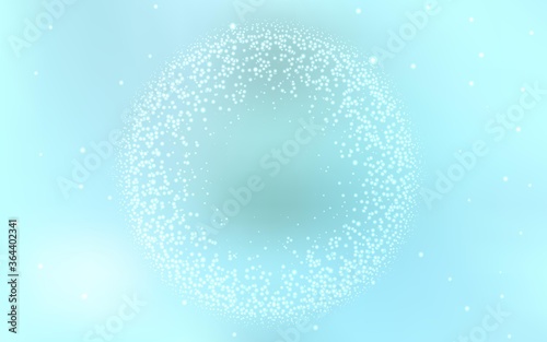 Light BLUE vector background with astronomical stars. Modern abstract illustration with Big Dipper stars. Pattern for astronomy websites.