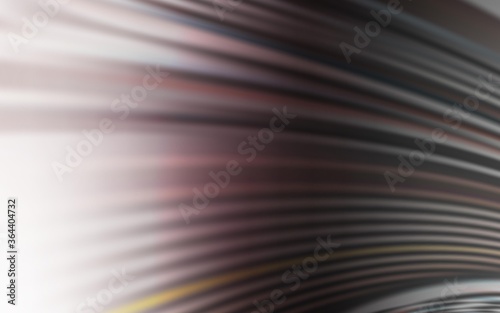 Light Gray vector layout with curved lines. A shining illustration, which consists of curved lines. Abstract style for your business design.
