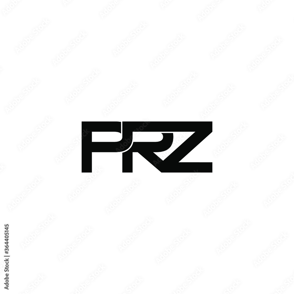 prz letter original monogram logo design prz letter original monogram logo design