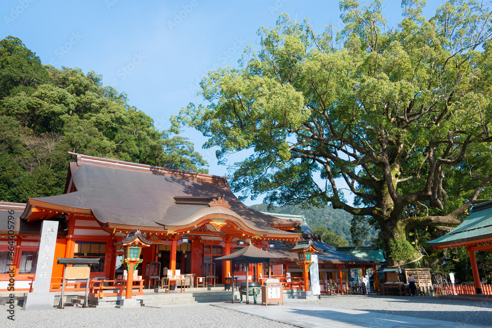 Kumano Nachi Taisha in Nachikatsuura, Wakayama, Japan. It is part of the 