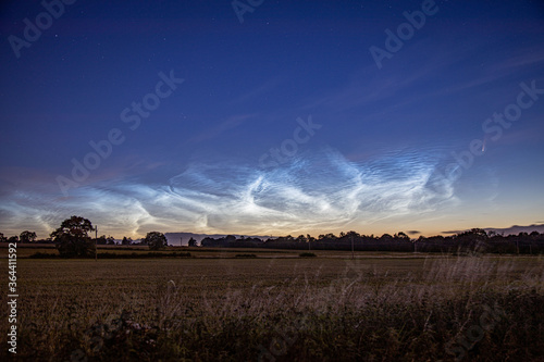 Noctilucent Clouds and Comet C/2020 F3 Neowise