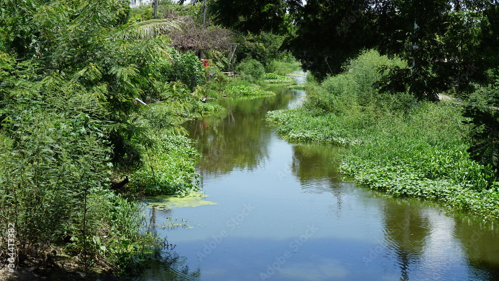 The canals along the countryside The canals along the countryside