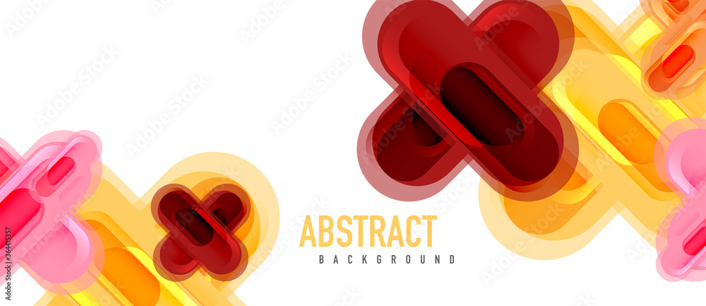 Modern vector glass cross shape abstract technology background for cover, placard, poster, banner or flyer Modern vector glass cross shape abstract technology background for cover, placard, poster, banner or flyer