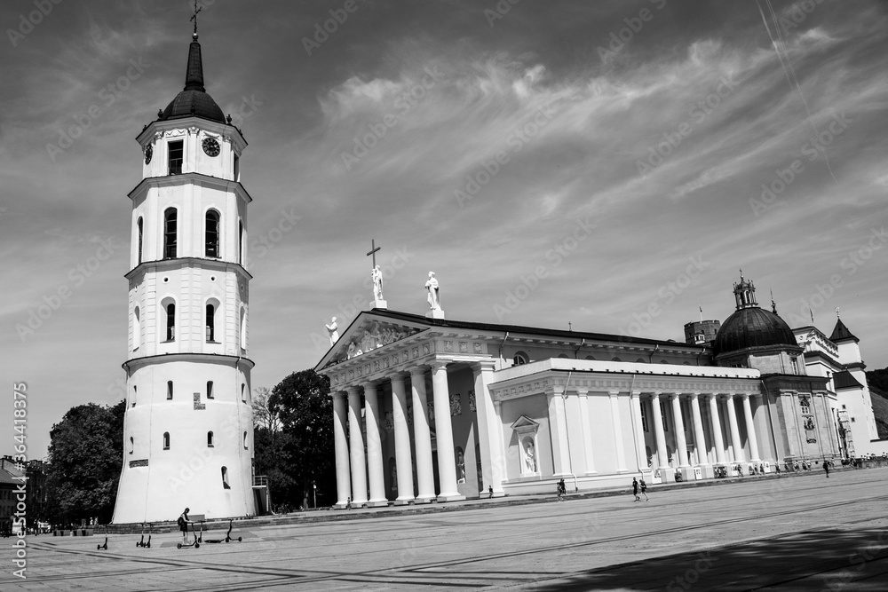 The Cathedral of Vilnius is the main Roman Catholic Cathedral of Lithuania. It is the heart of Catholic spiritual life in Lithuania, Vilnius