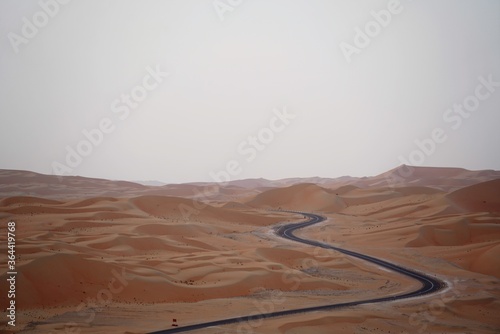 road to the desert