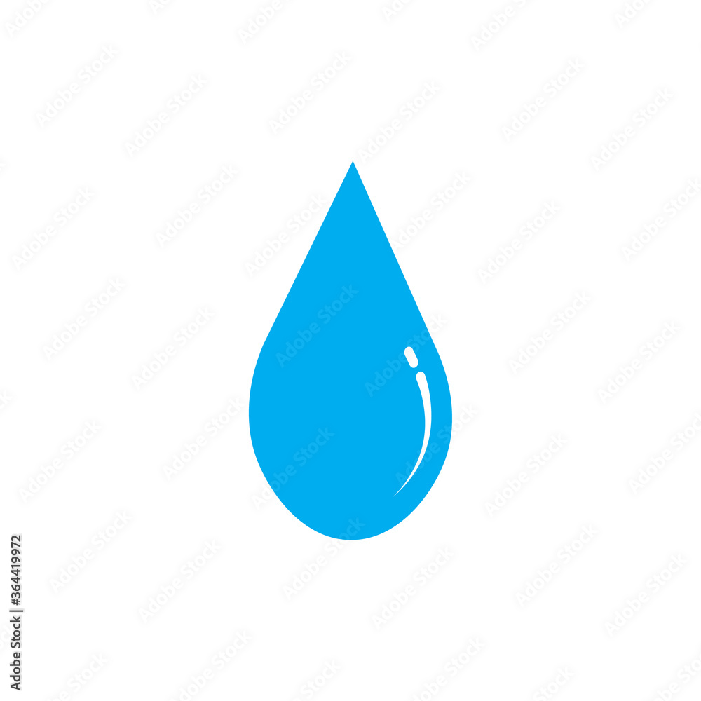 Blood water icon vector Blood water icon vector