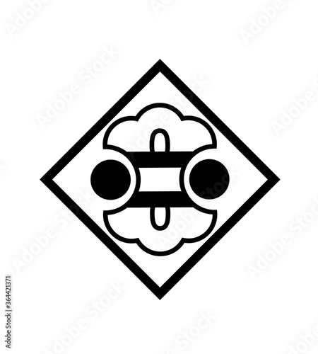 Japanese traditional pattern kimono good luck charm