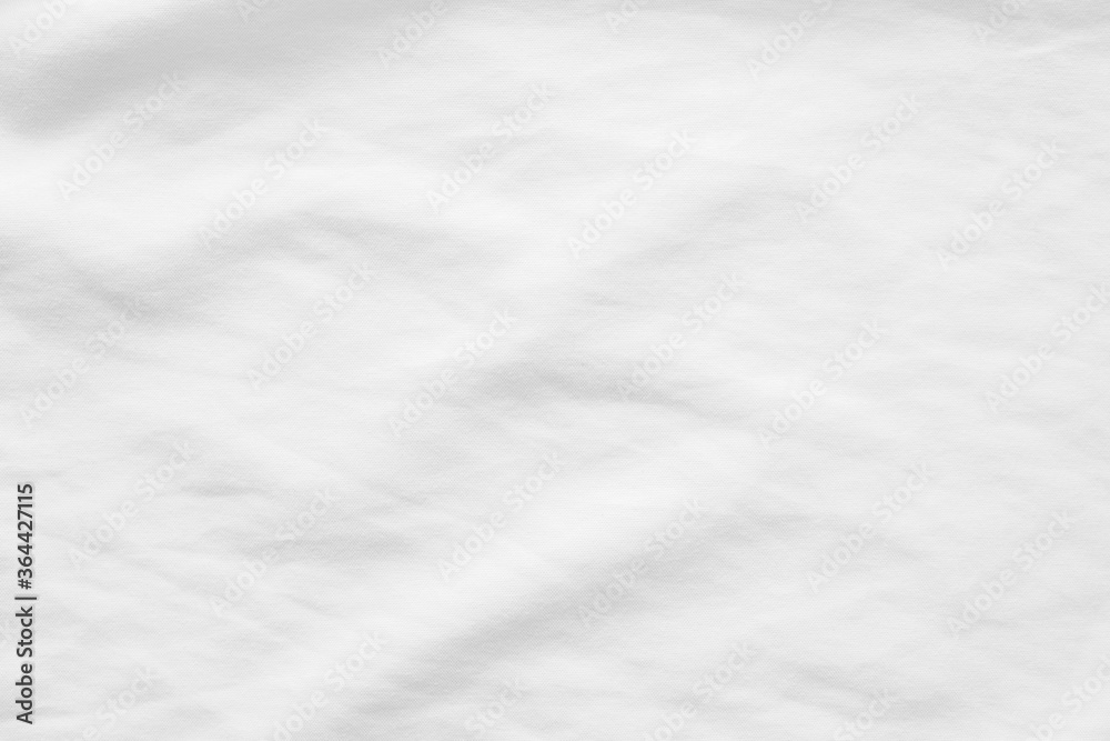 Fototapeta premium Biała tkanina gładka tekstura powierzchni tła