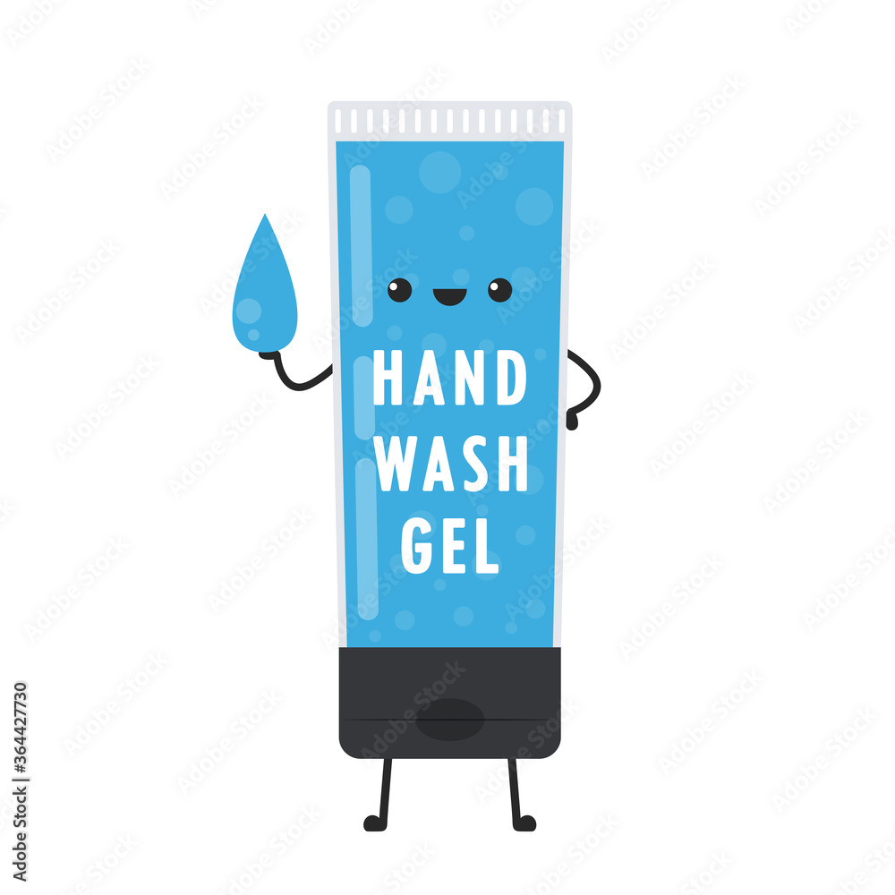 Alcohol character design. Alcohol gel gel vector. Hand wash gel vector.