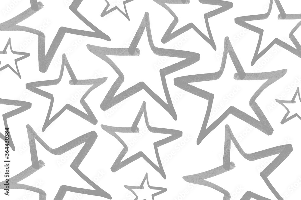 Sternmuster design in grau und weiß als Hintergrund Sternmuster design in grau und weiß als Hintergrund
