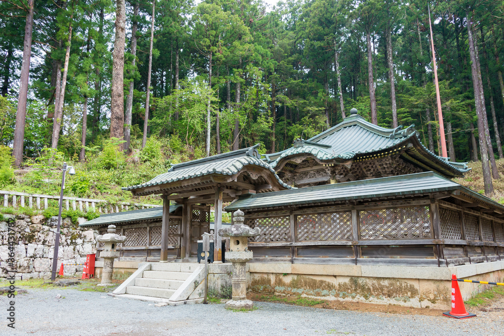 Tokugawa-ke Reidai (The Tokugawa Family Mausoleum) at Mount Koya in Koya, Wakayama, Japan. It is UNESCO World Heritage Site.