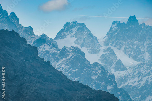 Mountains of the Caucasus. North Ossetia.