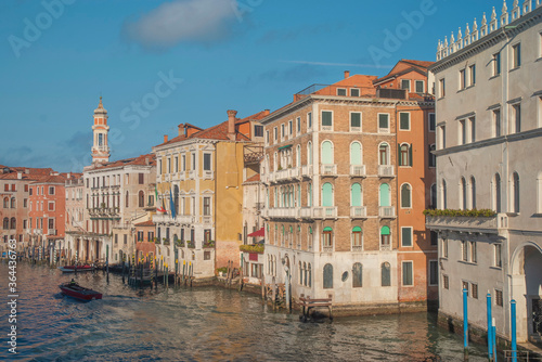 Water channels in the city of Venice