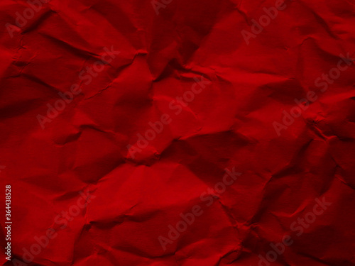 Wallpaper Mural Red crumpled paper texture background Torontodigital.ca
