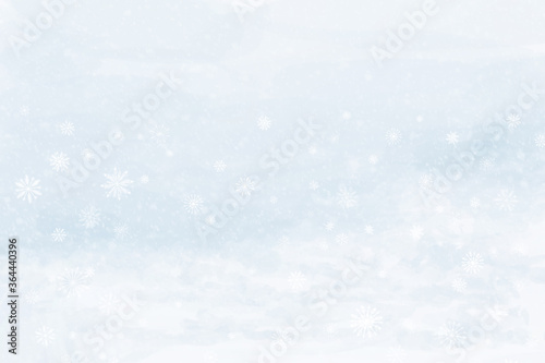 Winter seasonal background. Blue calm grunge universal use © Julia